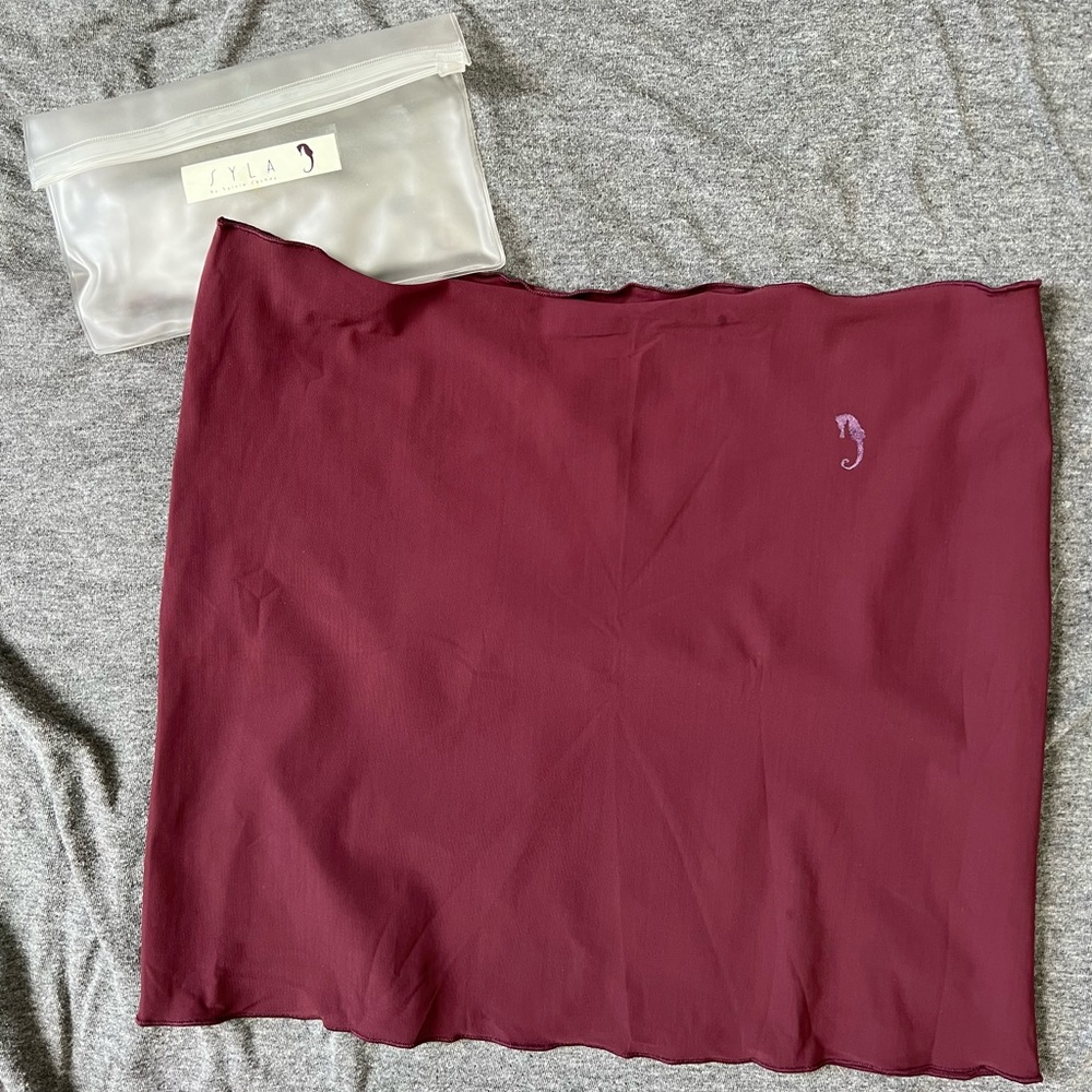 [Syla] beach skirt cover up